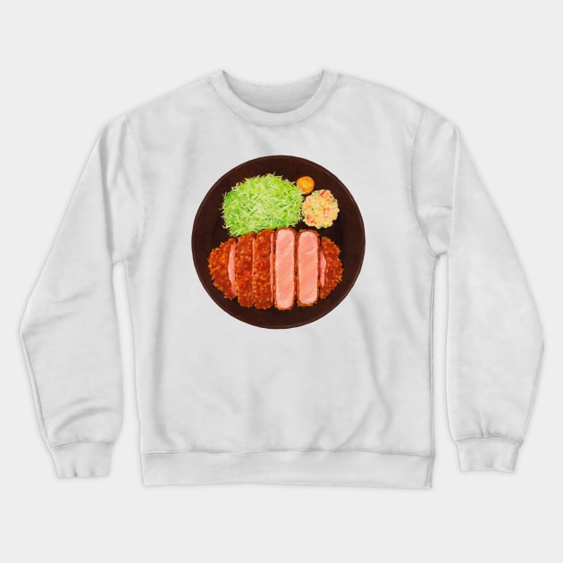 Tonkatsu Crewneck Sweatshirt by MAHOKO